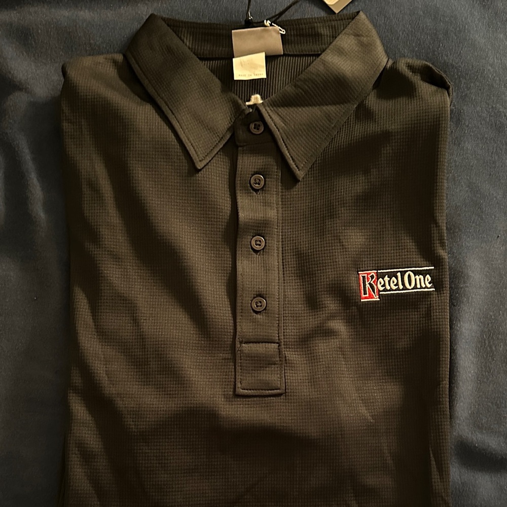 J.Lindeberg Black Polo Shirt